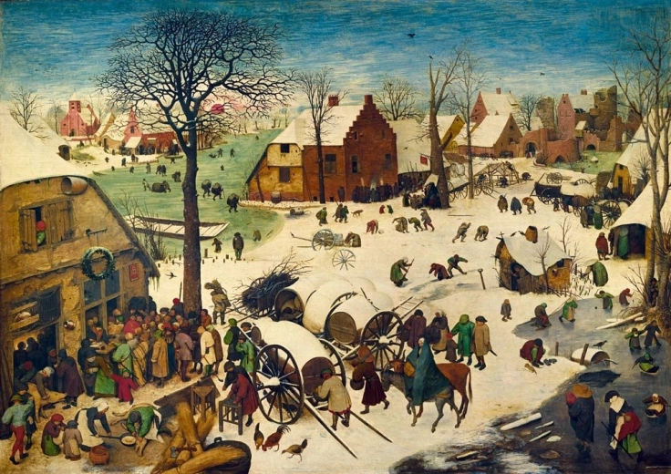 Puzzle Népesség-összeírás Betlehemben 1000 darab