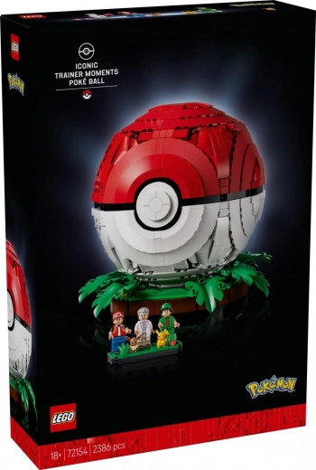 LEGO Pokémon ikonikus Poké Ball edzőkkel