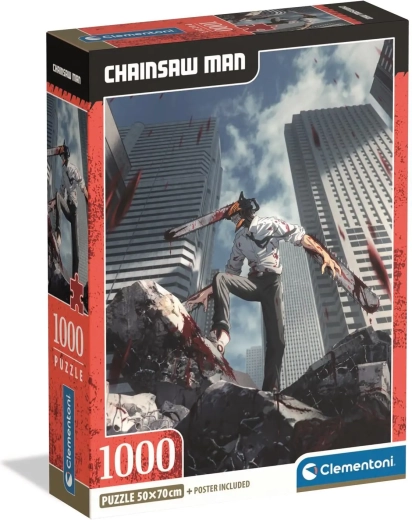 CLEMENTONI Puzzle Chainsaw Man 1000 darab