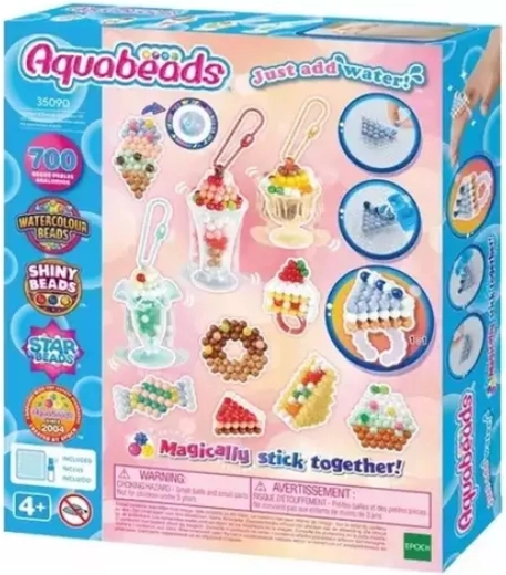 Aquabeads édes finomságok kreatív vízgyöngy készlet