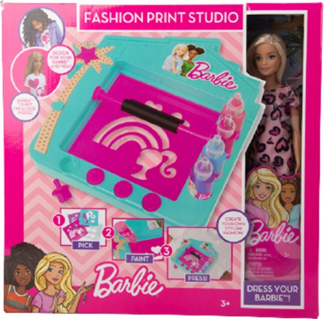Barbie divatstúdió babával