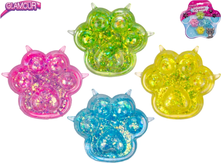 Glamour mini rugalmas hajgumik cicatalp mintával Sugar (4 db)