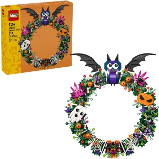 LEGO Iconic halloweeni koszorú