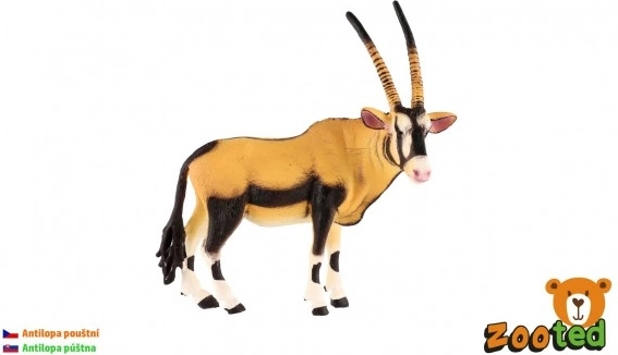 Műanyag addax figura – sivatagi antilop 13 cm