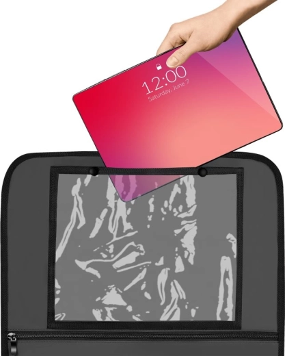 Praktikus elrendezés 5 zsebbel