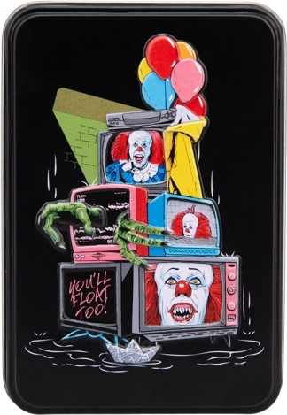 Pennywise játékkártyák fém dobozban