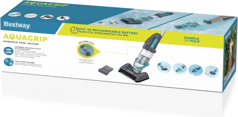 Vezeték nélküli teljesítmény akár 90 percig + LED