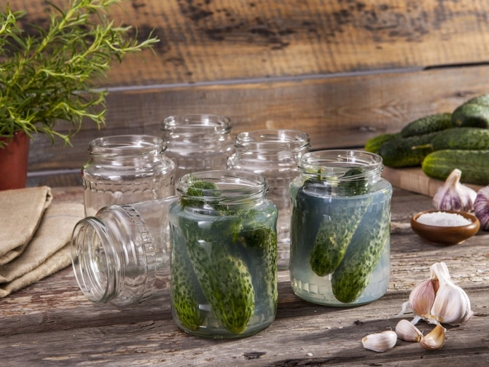 6 db 720 ml-es befőttesüveg készlet TO-720