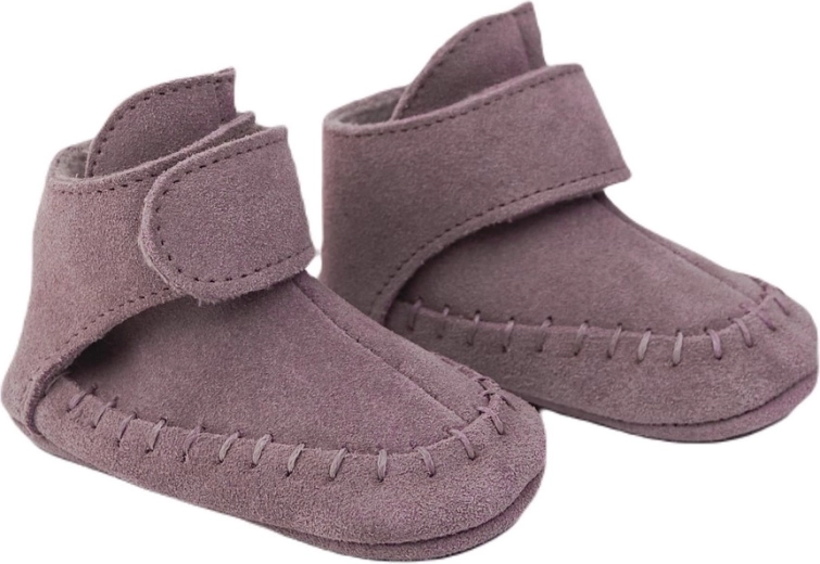 Lodger bőr babacipő walker mocassin mauve (15–18 hónapos)