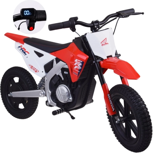 Gyermek elektromos motokrossz motor Honda CRF 450RX 24 V (22 km/h) – Piros