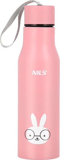 NILS Camp termosz nyuszis mintával, 500 ml