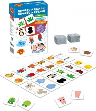 Iskola játék elölről és hátulról kreatív játék