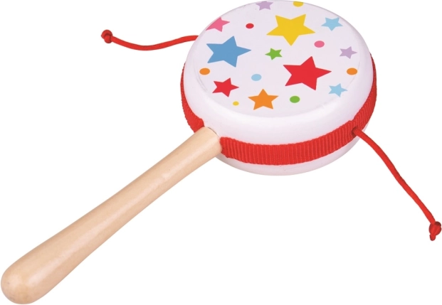 Bigjigs Toys fa forgó dob csillagokkal