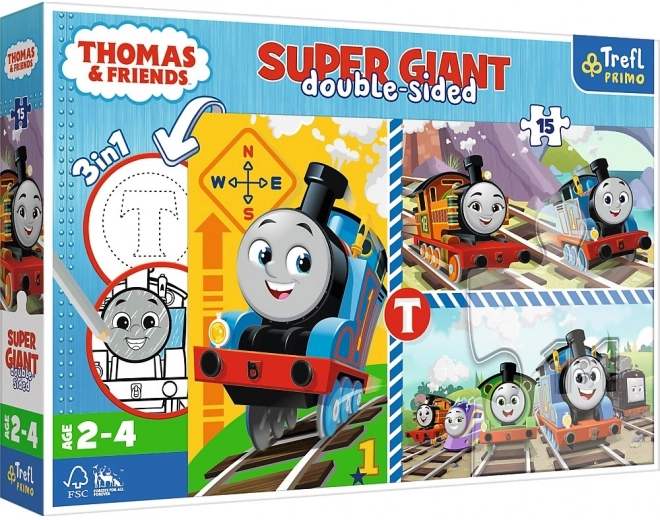 Óriás kirakós Tamás és barátai gyerekeknek