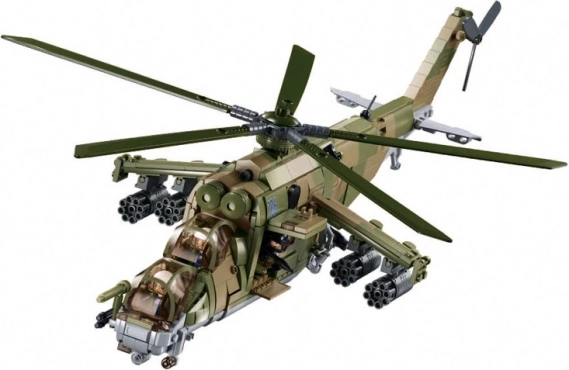 Sluban Mi–24S harci helikopter építőkészlet