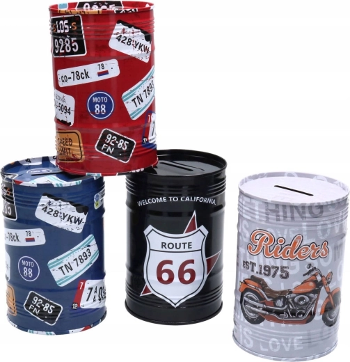 Route 66 / Riders motívumok autó- és motorrajongóknak