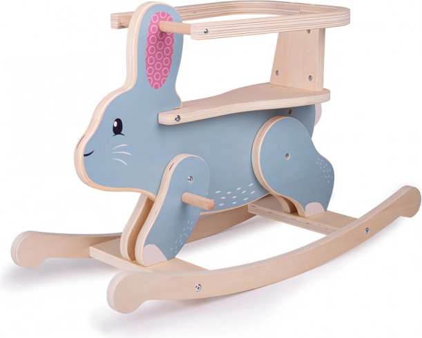 H hintaló nyuszi FSC fából BIGJIGS TOYS