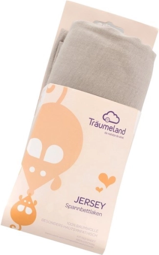 Träumeland jersey lepedő UNI antracit