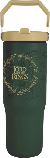 A Gyűrűk Ura utazóbögre füllel és Középfölde térképével 850 ml