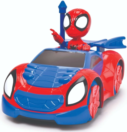 Hősies autó Spideyvel