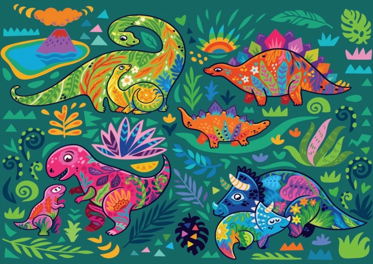 Yazz puzzle dinoszauruszok 1000 darab