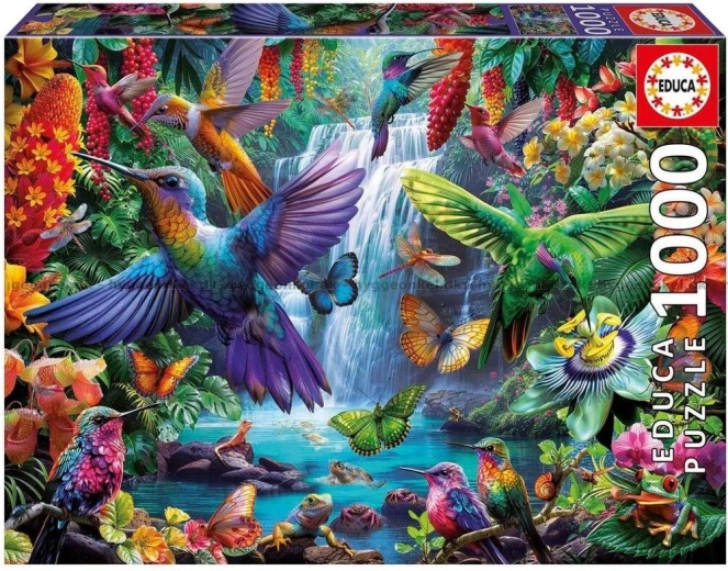 Educa trópusi kolibrik puzzle, 1000 darabos