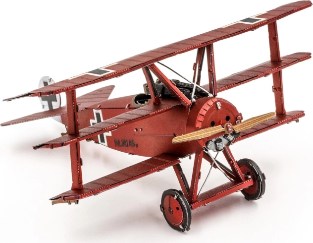 METAL EARTH 3D puzzle Fokker Dr. I háromfedelű repülőgép