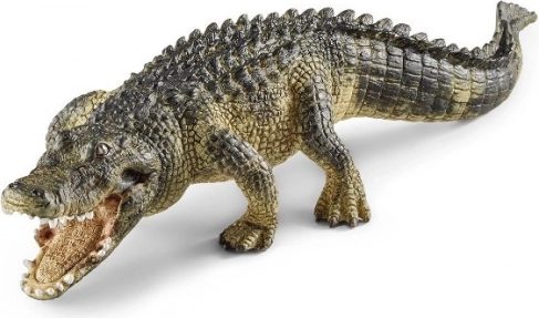 Schleich Wild Life aligátor – élethű műanyag figura mozgatható állkapoccsal