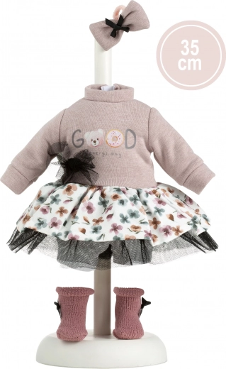 35 cm-es babaruhaszett kiegészítőkkel Llorens