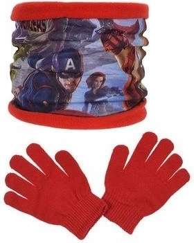 Avengers nyakmelegítő és kesztyű - 1 db