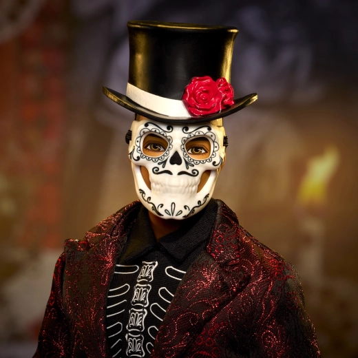 Látványos calavera motívum