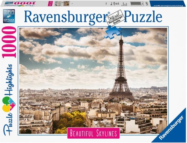 Ravensburger puzzle Párizs 1000 darab