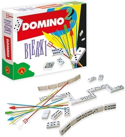 Dominó és pálcikák – 2 játékos készlet