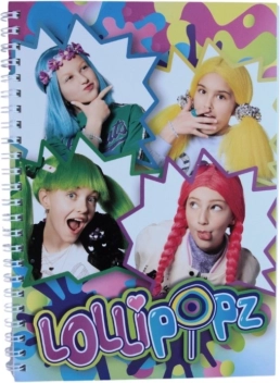 A5-ös Lollipopz spirálfüzet