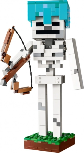 Pózolható csontvázfigura a Minecraftból