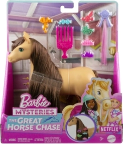Barbie Pepper ló barna sörénnyel stylinghoz