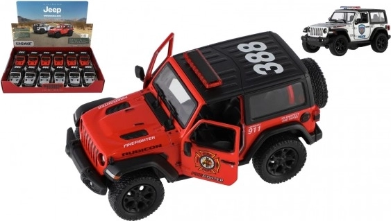 Jeep Wrangler Rendőrség 2018 modell visszahúzható mechanizmussal