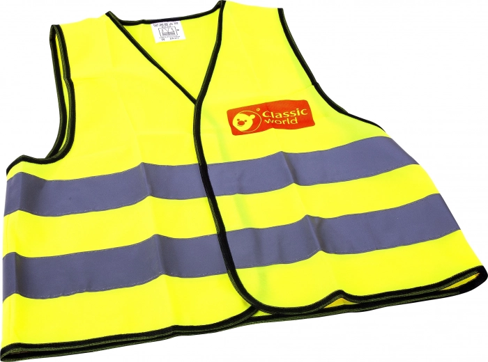 Klasszikus Világ Edu Fényvisszaverő Biztonsági Mellény Gyerekeknek