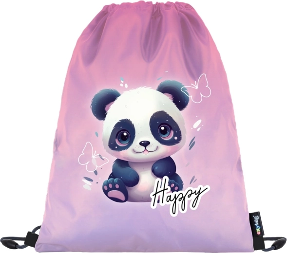 Panda mintás tornazsák
