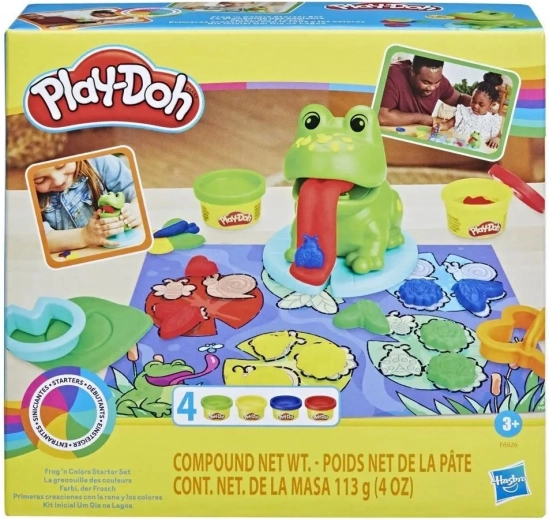 Play-Doh Starters Béka – színek tanulása