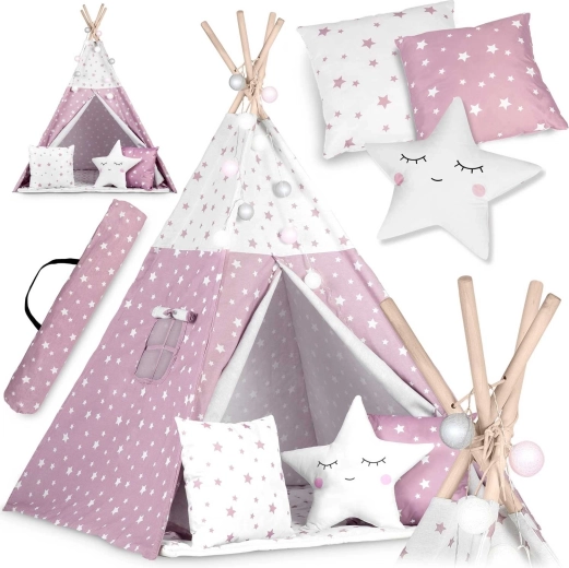 Teljes felszereltség, beleértve a fényfüzért is