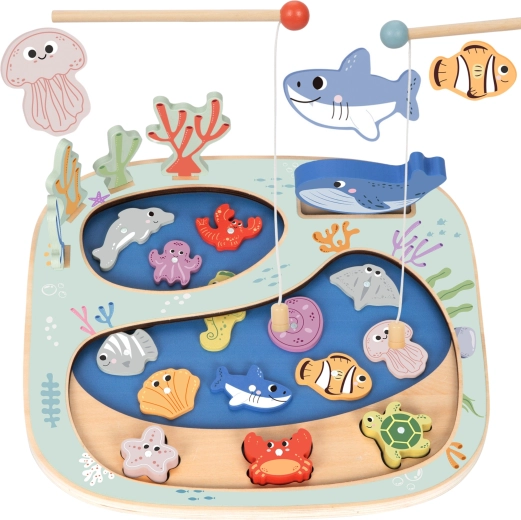 Tooky Toy Montessori horgász játék