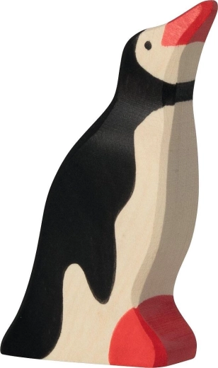 Holztiger tonhal felemelt fejjel – 1 db