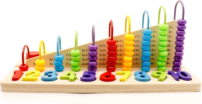 Oktatási fa játék golyós számlálóval - ECOTOYS