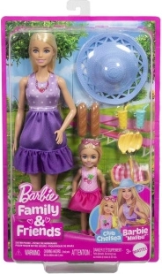 Barbie Család és barátok a pikniken
