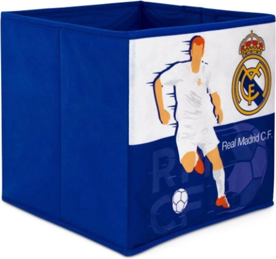 Összecsukható tárolódoboz és rendszerező Real Madrid 31 × 31 × 31 cm