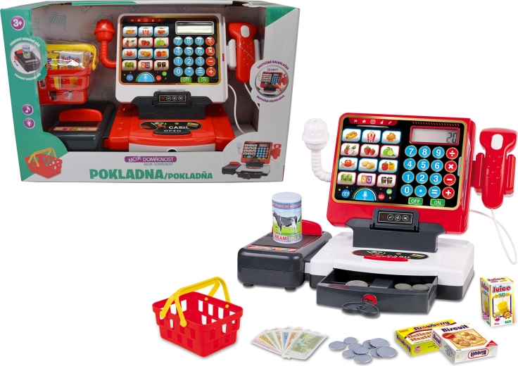 Digitális pénztárgép deluxe tartozékokkal SPARKYS