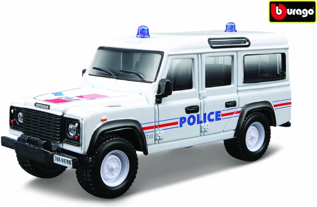 Bburago Land Rover Defender 110 Emergency Force 1:50 fém modell