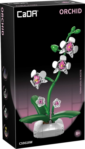 CADA orchidea építőszett 25,4 cm - 1 db