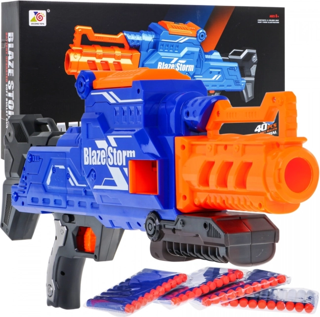 automata gyerek pisztoly Blaze Storm 8+ 40 hablövedékkel